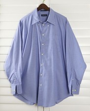 NAUTICA Mens Striped 100 Cotton Button Up Shirt Top Size 34 - 35 17 1/2