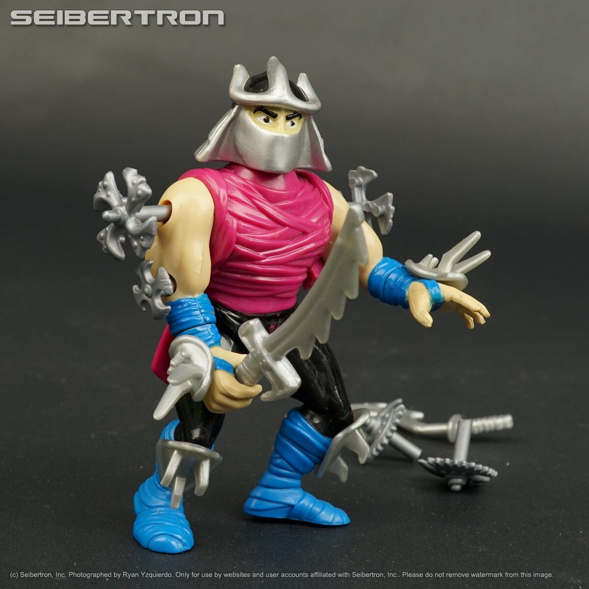 Wacky Action SLICE N DICE SHREDDER near complete TMNT Ninja