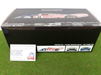 Porsche 956 #8 24h Le Mans 1986 Spirit of America
