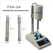 Adjustable High Speed Emulsifying Homogenizer Laboratory Dispenser 220V 300W O#