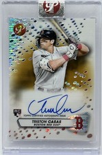 2023 Topps Pristine - -Auto Gold Refractor /50 RC #PA-TC Triston Casas
