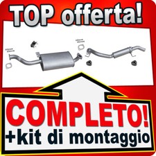 Scarico Completo per OPEL FRONTERA B 2.2 DTI SWB-Corto 3-porte Marmitta