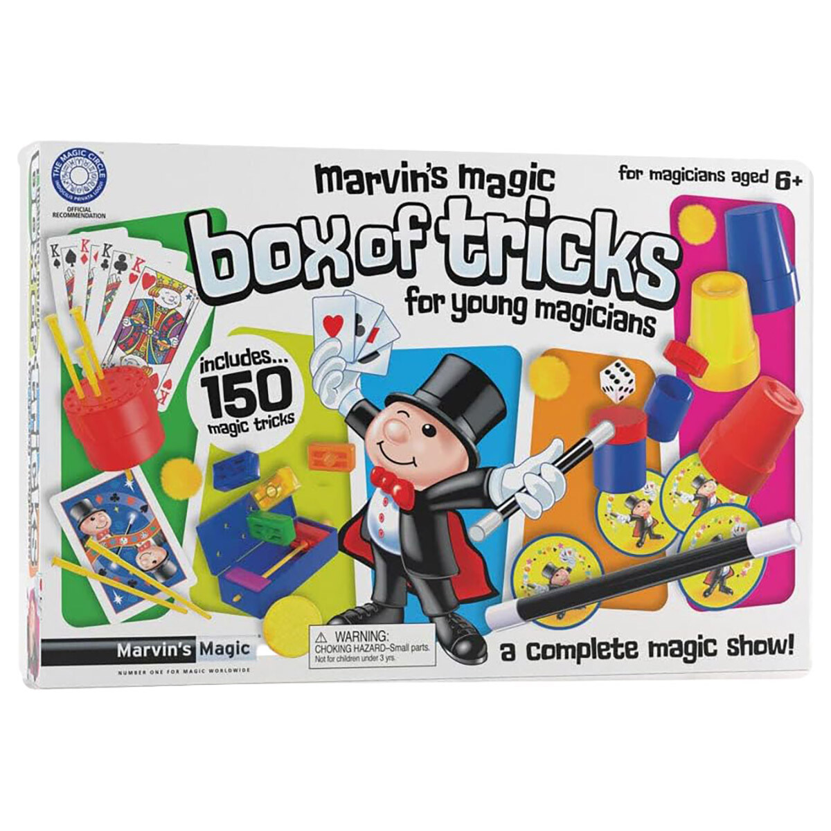 Simply Magic- Marvins Magic Box of Tricks Includes 150 Magic Tricks For Ages 6+