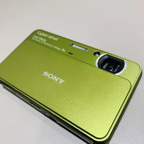 Sony Cyber-Shot DSC-T99 14.1MP Digital Camera Touch Screen Green EnglishLanguage - Picture 3 of 9