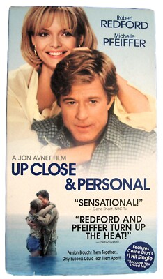 Up Close and Personal : Robert Redford & Michelle Pfeifer Romance (VHS, 1997)