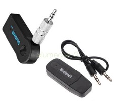 Bluetooth 3.0 Wireless 3.5mm Mono Audio Music Receiver Car AUX Speaker Adapter
