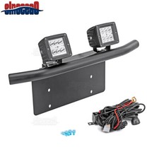 Bumper Light Pods Bull Bar License Frame Mount For Toyota 4runner Tacoma Tundra