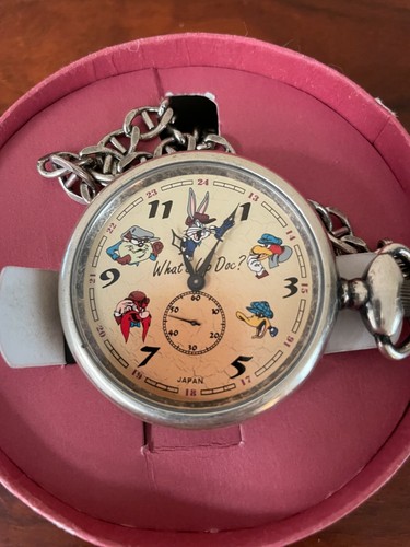 Fossil pocket watch Bugs Bunny Yosemite 