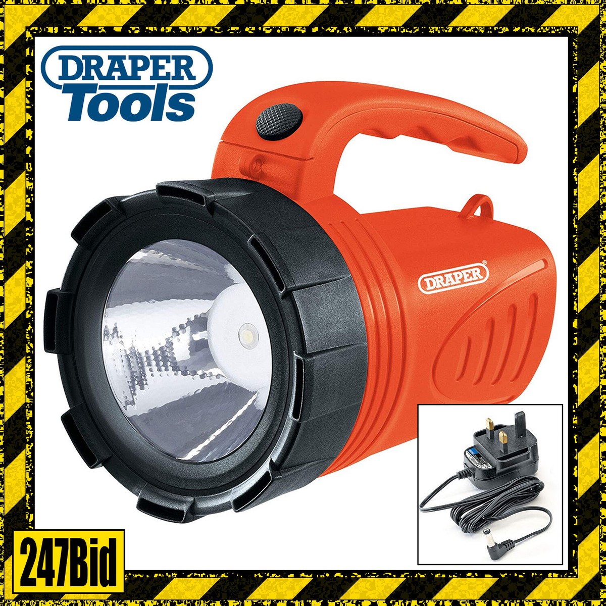 DRAPER RECHARGEABLE LI - ION COB SMD SLIMLINE INSPECTION TORCH ( GREEN - Foto 7