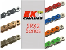 EK SRX2-520 MOTORCYCLE CHAIN 120 LINKS TENSILE STRENGTH 8500 lbs Natural