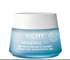 Vichy Mineral 89 48H Moisture Matte Sorbet 1.69 fl. oz. New Without Box