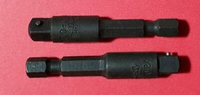 Vintage Williams 2 inch long 1/4” Extension No 0-02A Made in the USA - Lot of 2