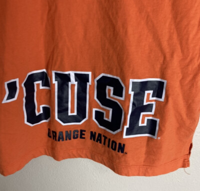 T-shirt Victoria's Secret Rose Collégiale Syracuse Orange - Taille S Ou L, à Paillettes, Neuf Avec étiquettes