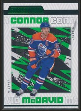 Connor McDavid 2023-24 Upper Deck Credentials Green #32 /25