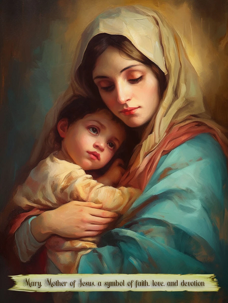 Maria Và Đức Chúa Jesus: Hình Ảnh Đầy Ý Nghĩa Của Tình Mẫu Tử