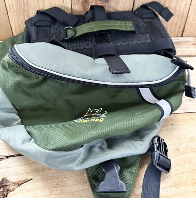 OllyDog Sport Dog Pack Bag Outdoor Green Hiking