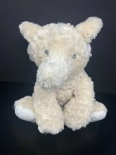 Wendy Bellissimo Beige Tan Elephant Love Baby Plush 10" Stuffed Animal Sewn Eyes