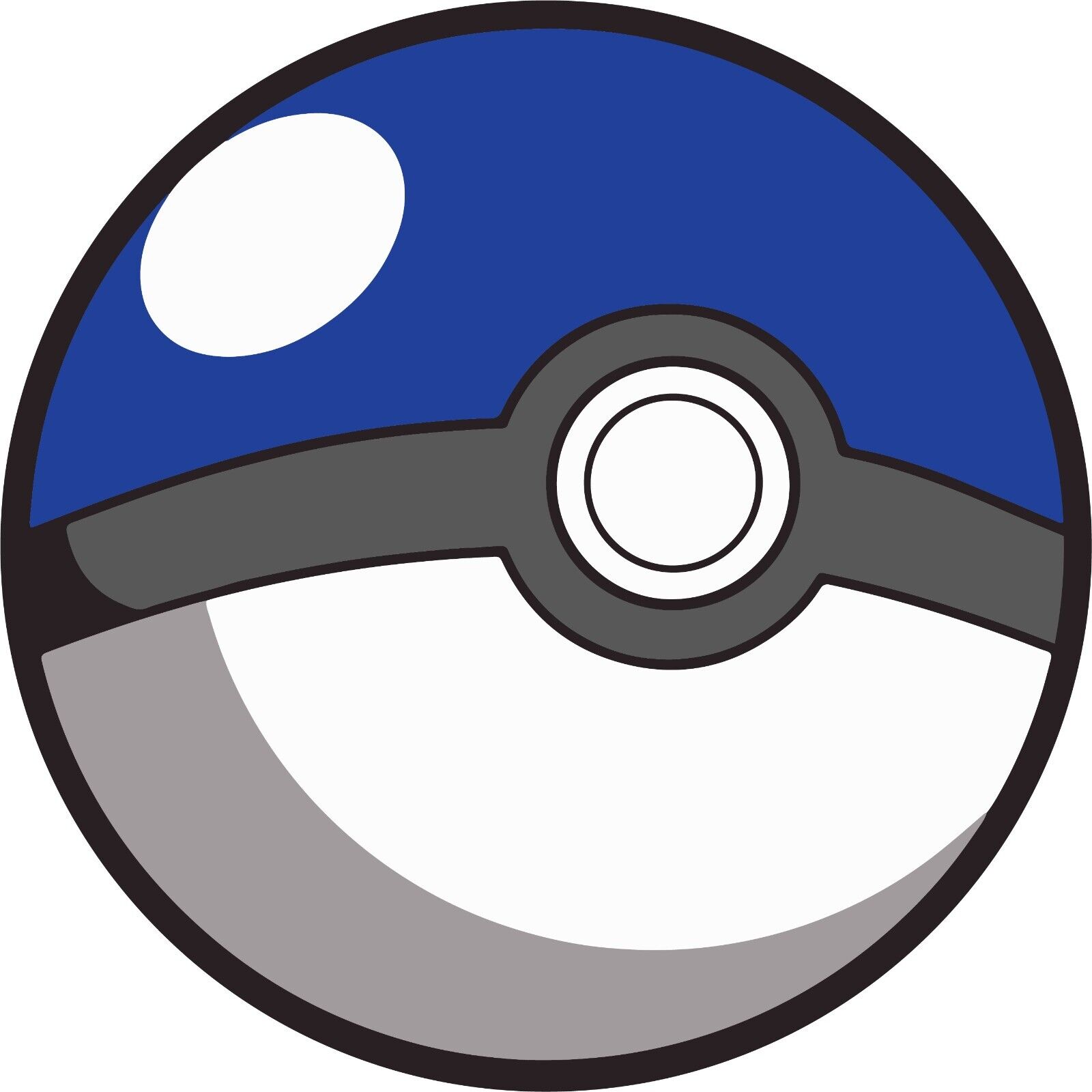 Free Cartoon Pokeball Sticker  Download Transparent PNG Sticker