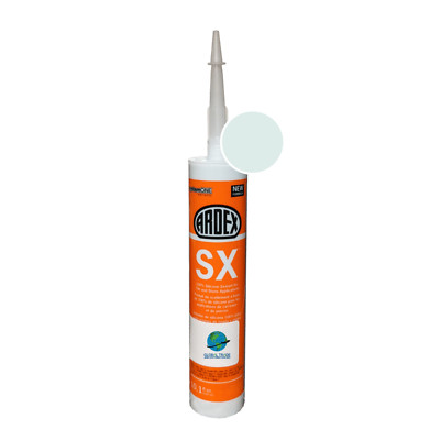 Ardex SX Silicone Sealant for Tile & Stone, High Bond Strength Adhesive, 10.1 oz