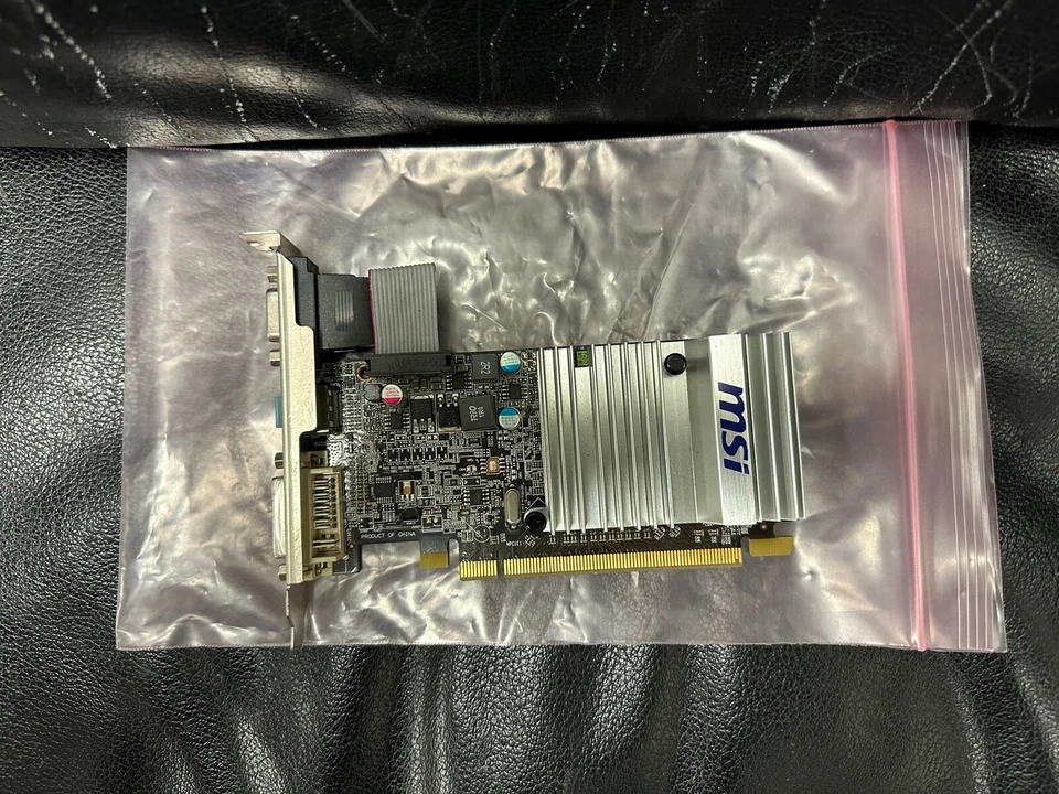 Tarjeta de video msi R5450 1GB SVGA DVI HDMI PCIe Foto 3 de 3