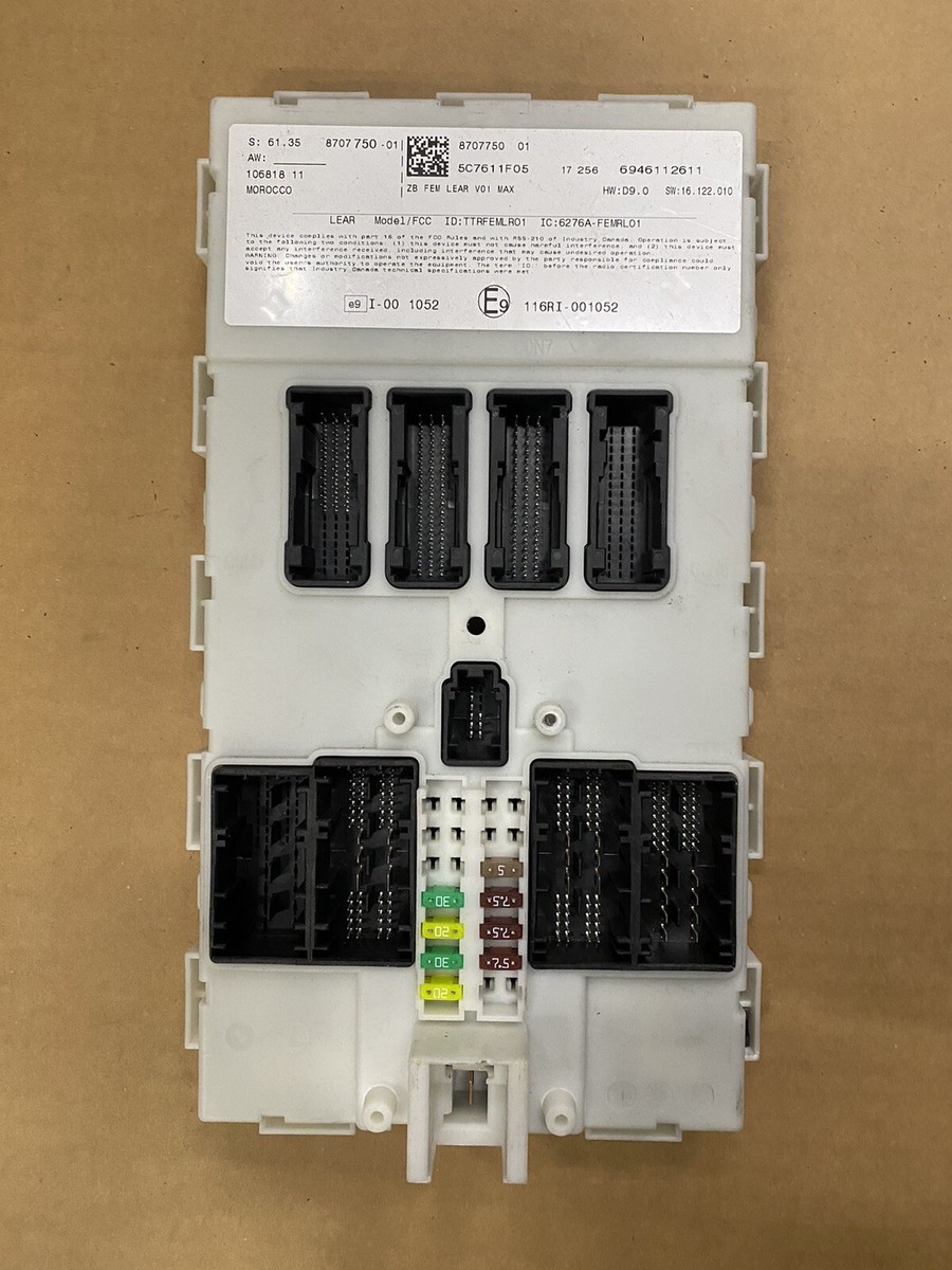 2017-2018 BMW M230i FRONT ELECTRONIC BODY CONTROL MODULE BCM OEM 