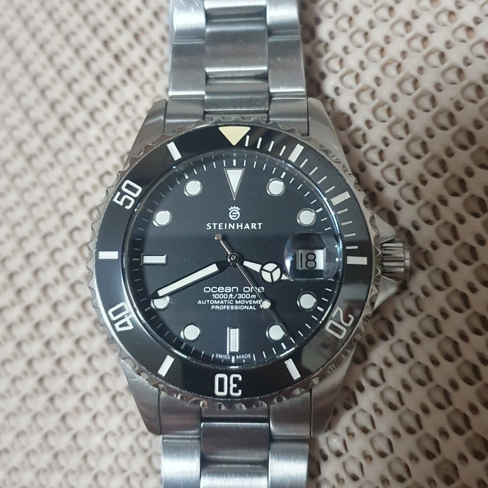Stainless Steel Steinhart Ocean Black Dlc Strap Продам] Steinhart