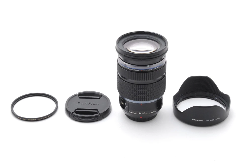 [NEAR MINT w/Caps] Olympus M.Zuiko Digital ED 12-100mm F/4 IS Pro From JAPAN - Image 2 of 4