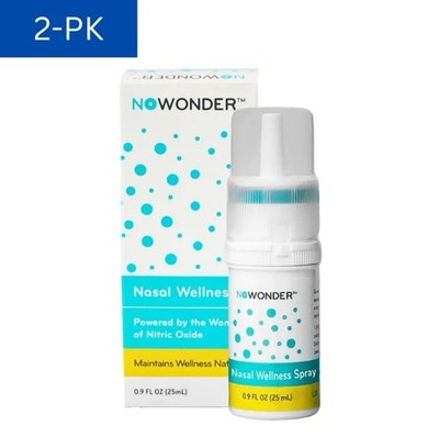Enovid (NOWONDER brand) SaNotize NONS Nitric Oxide Nasal Spray 2-PACK