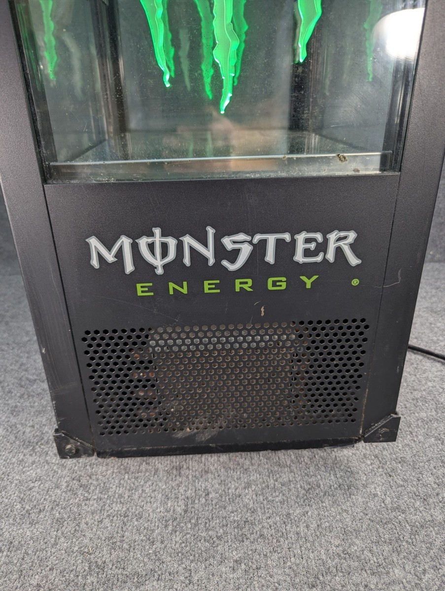 Monster Energy Mini Fridge Cooler ICE COLD!!! Light Up Door