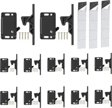 RV Drawer Latches and Catches, 12 Pack Cabinet Door Catches,... 