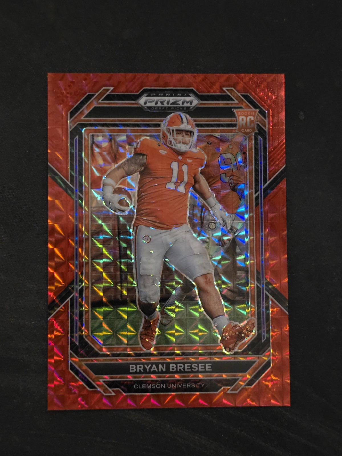 Bryan Bresee Panini Prizm Draft Picks #173 Red