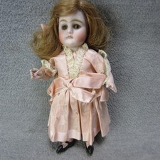 Antique Kestner Doll 130 Full Bisque VIDEO Child Wrestler Body Cabinet Doll