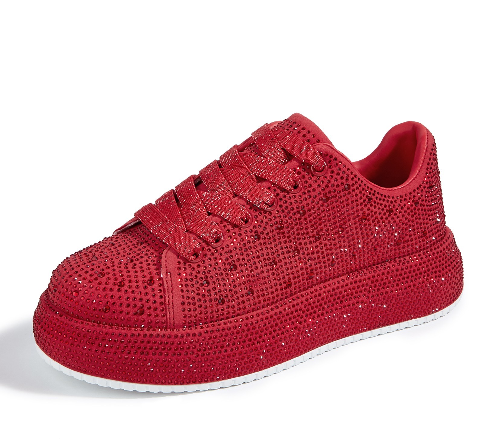 For Women Platform Sparkly Glitter Bling Shoes