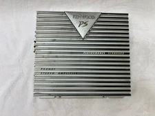 OLD SCHOOL KENWOOD KAC-PS300T PERFORMANCE STANDARD 400 WATT SQ AMP WITH FANS