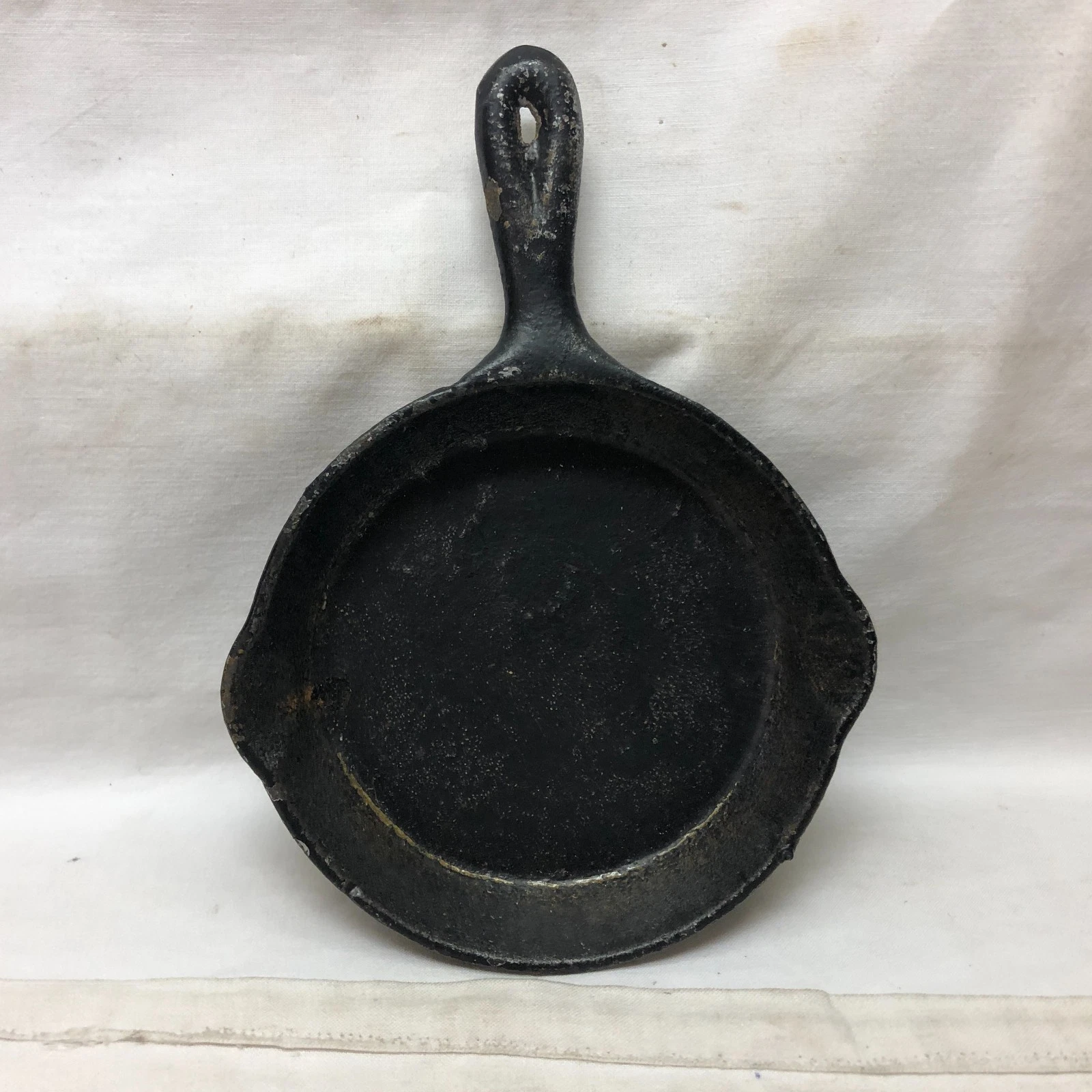 Vintage Cast Iron Child's Size Skillet No Markings