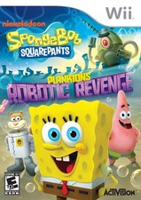 SpongeBob SquarePants: Plankton's Robotic Revenge - Nintendo  Wii Game Only