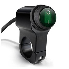 Motorcycle Handlebar Switch ATV Handlebar Light Switch 12V 1 Piece Green