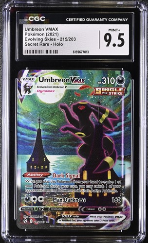 Umbreon VMAX graded CGC 9.5 for sale on eBay
