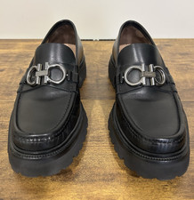 Salvatore Ferragamo Chunky Sole Gancini Loafers - Reversible buckle
