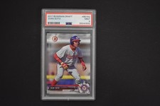 Juan Soto 2017 Bowman Draft #BD162 Washington Nationals Rookie PSA 9 MINT