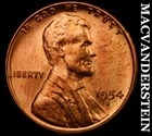 1954-S Lincoln Wheat Cent - Choice Gem Brilliant Uncirculated  No Reserve  #i56