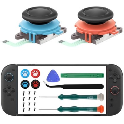 Joycon Joystick Replacement for Nintendo Switch 2, Upgrade Anti-Drift Switch ...