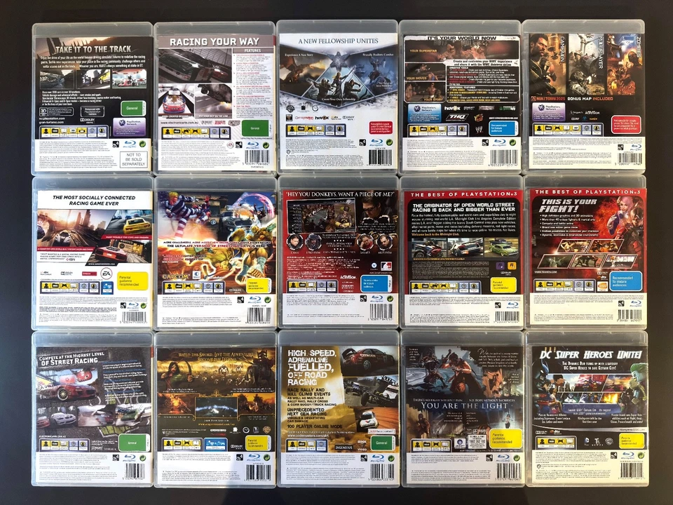 PlayStation 3 PS3 Game Bundle - 15 Titles - Like New - Complete with Manuals - Image 2 of 3