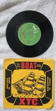 XTC Wait Till Your Boat Goes Down ORG’80 UK 7” excellent condition
