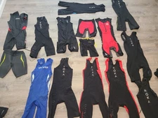 ROKA Viper Swimskins Adult Medium and Triathlon Ironman Biking Running Mens
