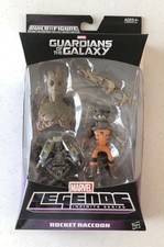 Marvel Legends Guardians Of The Galaxy Rocket Raccoon BAF Groot