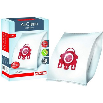 Miele Vacuum Cleaner Bags Type FJM Genuine Air Clean Replacement S241S256i