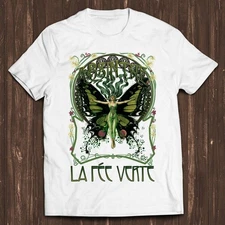 Absinthe Psychedelic Alcohol La Fee Drink Retro Gamer Cult Meme Movie Music Cool
