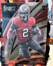 Panini Select 2025 Emeka Egbuka Rookie #237 Tampa Bay Buccaneers Club Level
