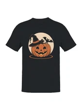 Halloween Jack-O'-Lantern Men's T-shirt